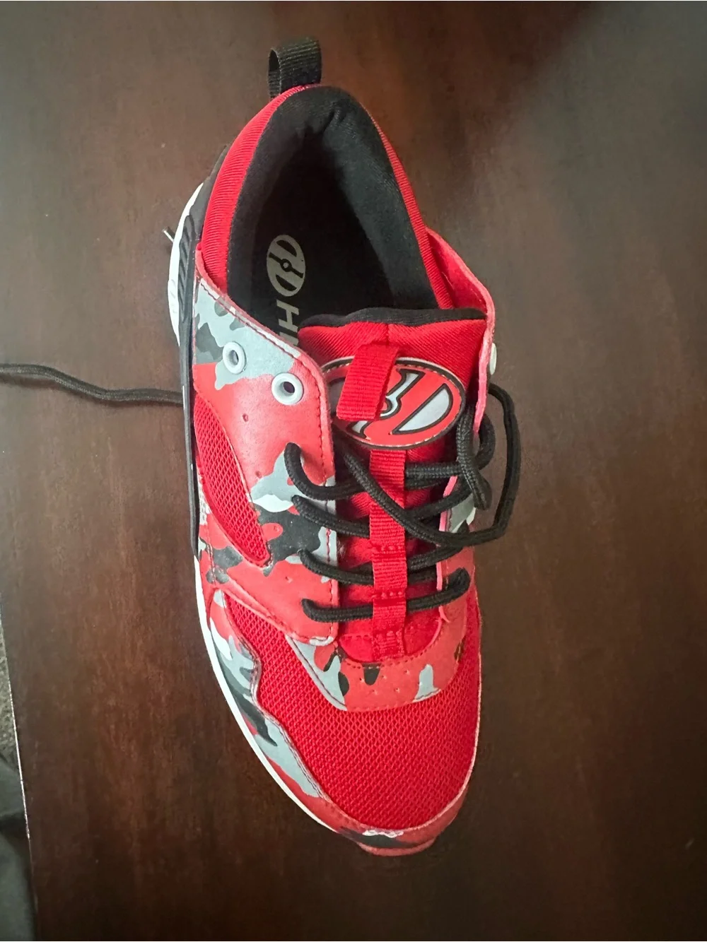 Heelys Red, Black & White Camo Kids Sneakers